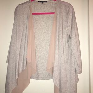 Two toned cardigan